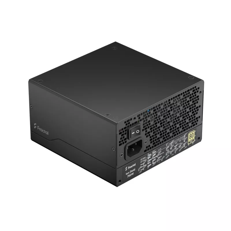 Fuente de alimentación Fractal Design Ion+ 750W Gold 24-pin ATX ATX negra