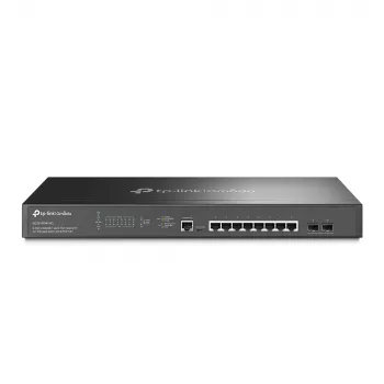 TP-Link Omada Switch gestionado L2+ de 8 puertos 2.5GBASE-T y 2 puertos 10GE SFP+ con 8 puertos PoE+