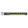 NETGEAR GS108LP Switch Gigabit Ethernet (10/100/1000) no gestionado Power over Ethernet (PoE) 1U Negro, Gris