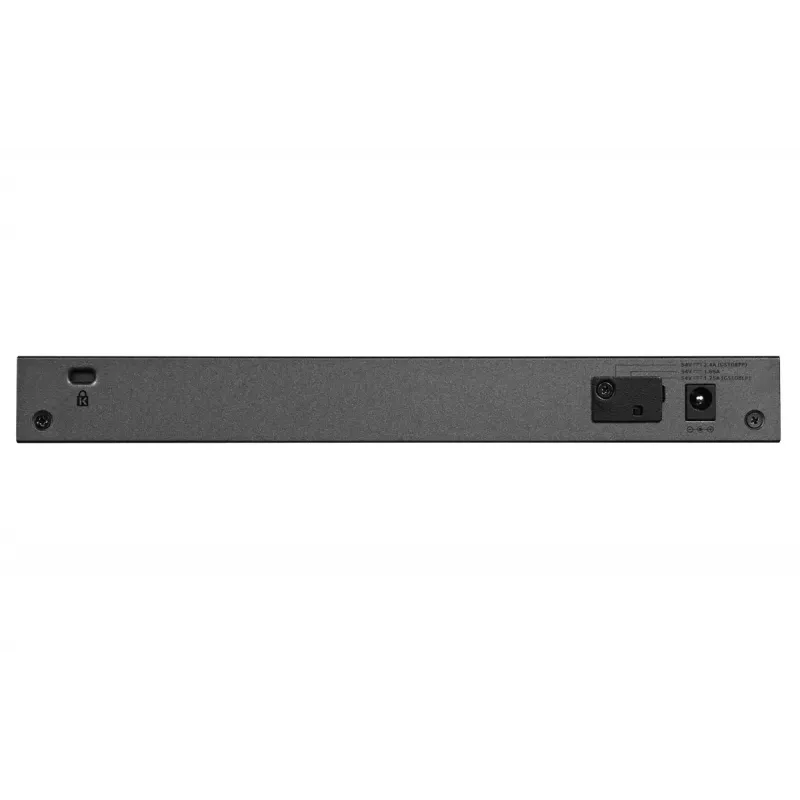 NETGEAR GS108LP Switch Gigabit Ethernet (10/100/1000) no gestionado Power over Ethernet (PoE) 1U Negro, Gris