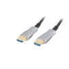 Lanberg CA-HDMI-20FB-0400-BK cable HDMI 2.0 óptico activo (AOC), 40 m, tipo A macho-macho, 4K 60 Hz (3840x2160), 18 Gbit/s, Ethernet, negro