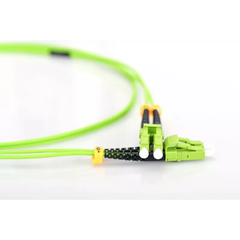 DIGITUS DK-2533-03/3 latiguillo de fibra óptica, LC a LC multimodo OM3 50/125 µm, Duplex, 3 m