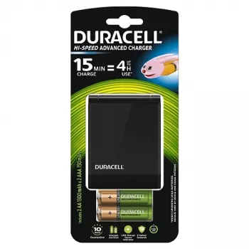 Cargador de pilas Duracell AC