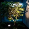 Foco LED solar exterior MACLEAN MCE438, 5 W, 400 lm, IP44, Li-Ion 5,2 V, montaje en pared, luz blanca, negro