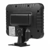 Foco LED solar exterior MACLEAN MCE438, 5 W, 400 lm, IP44, Li-Ion 5,2 V, montaje en pared, luz blanca, negro