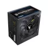 Zalman ZM500-TXII V2 MegaMax fuente de alimentación para PC 500 W, 80 PLUS Standard EU, PFC activo, ATX de 20+4 pines, ventilador de 12 cm, negra