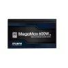 Zalman ZM600-TXII V2 MegaMax fuente de alimentación para PC 600 W, 80 PLUS Standard EU, PFC activo, ATX de 20+4 pines, ventilador de 120 mm