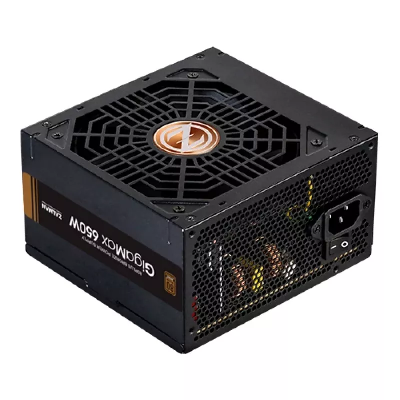 Fuente de alimentación Zalman ZM650-GVII 650 W 20+4 pines ATX ATX negra