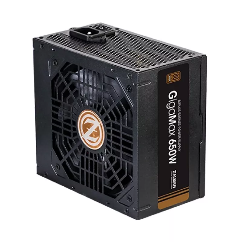 Fuente de alimentación Zalman ZM650-GVII 650 W 20+4 pines ATX ATX negra