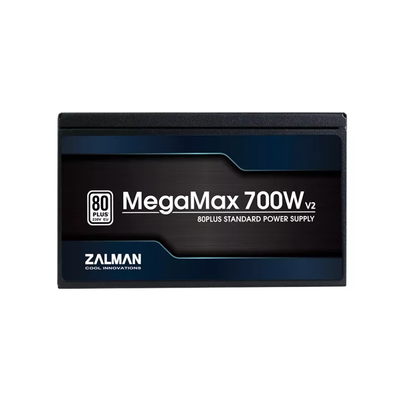 Fuente de alimentación Zalman ZM700-TXII V2 MegaMax 80PLUS 230V EU STANDARD certificada de alta eficiencia PCI-E 700 W 20+4 pines ATX ATX