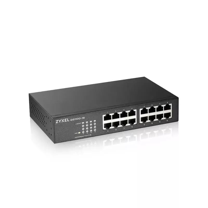 Zyxel GS1100-16 Gigabit Ethernet no gestionado (10/100/1000)
