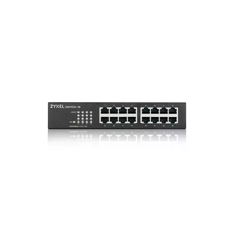 Zyxel GS1100-16 Gigabit Ethernet no gestionado (10/100/1000)