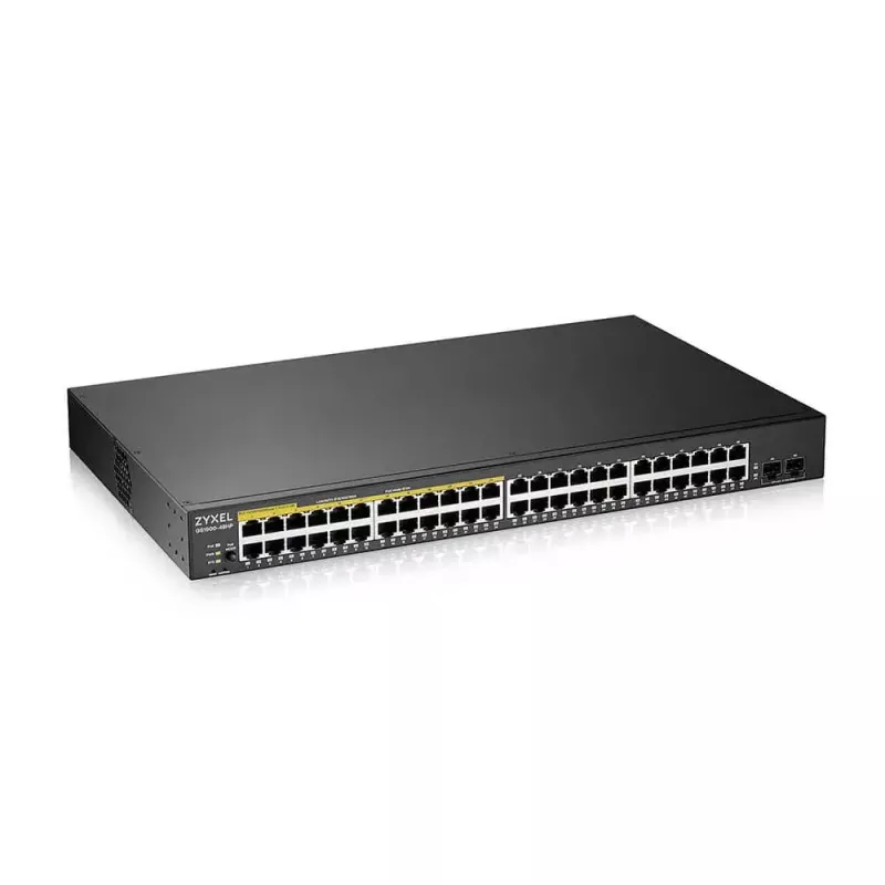 Zyxel GS1900-48HPv2 Gigabit Ethernet gestionado L2 (10/100/1000) Power over Ethernet (PoE) negro