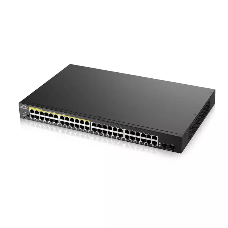 Zyxel GS1900-48HPv2 Gigabit Ethernet gestionado L2 (10/100/1000) Power over Ethernet (PoE) negro