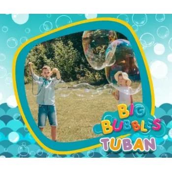Set de pompas de jabón Tuban MEGA SET FOR BIG BUBBLES edad recomendada 3 años