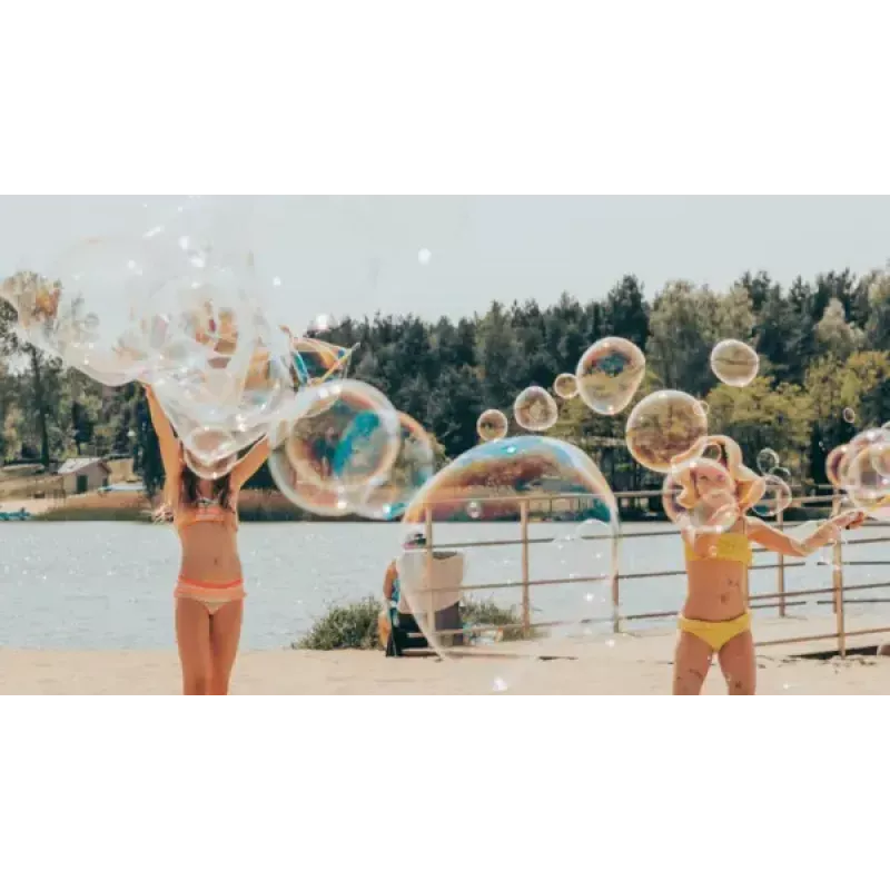 Set de pompas de jabón Tuban MEGA SET FOR BIG BUBBLES edad recomendada 3 años