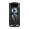 Caja torre para PC Fractal Design Torrent Tower negra – compatible con ATX/EATX/ITX, 2 ventiladores frontales de 180 mm, 2 bahías de 3,5 inch, 4 bahías de 2,5 inch, cristal templado