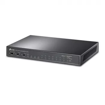 Switch de escritorio TP-Link 8 puertos 10/100Mbps + 3 puertos Gigabit con 8 puertos PoE+