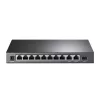 Switch de escritorio TP-Link 8 puertos 10/100Mbps + 3 puertos Gigabit con 8 puertos PoE+
