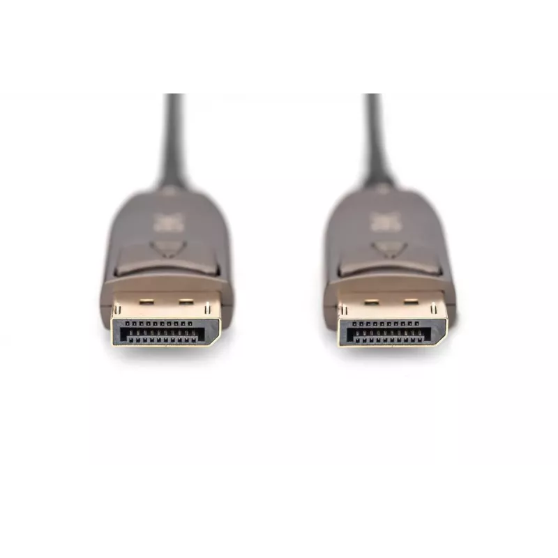 Cable de fibra óptica híbrida DisplayPort AOC DIGITUS M/M UHD 8K@60Hz, CE, negro 20m