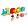 LEGO DUPLO Tren de los números 10954 – tren didáctico con vagones numerados para contar y clasificar