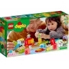 LEGO DUPLO Tren de los números 10954 – tren didáctico con vagones numerados para contar y clasificar