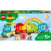 LEGO DUPLO Tren de los números 10954 – tren didáctico con vagones numerados para contar y clasificar