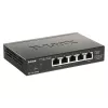 Switch Gigabit PoE Smart Managed D-Link de 5 puertos con 1 puerto PD