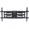 Soporte de pared Manhattan para TV y monitores (totalmente móvil), para pantallas de 37 inch a 75 inch, compatibilidad VESA: todas entre 200 x 200 mm y 800 x 400 mm – comprueba las dimensiones de los cuatro orificios de montaje en la parte posterior de la pantalla para asegurarte de que encajan, máx. 75 kg, negro, soporte, garantía de por vida
