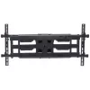 Soporte de pared Manhattan para TV y monitores (totalmente móvil), para pantallas de 37 inch a 75 inch, compatibilidad VESA: todas entre 200 x 200 mm y 800 x 400 mm – comprueba las dimensiones de los cuatro orificios de montaje en la parte posterior de la pantalla para asegurarte de que encajan, máx. 75 kg, negro, soporte, garantía de por vida