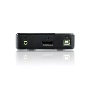 Switch KVM ATEN 2 puertos USB 4K DisplayPort 1.2 (cable KVM incluido)