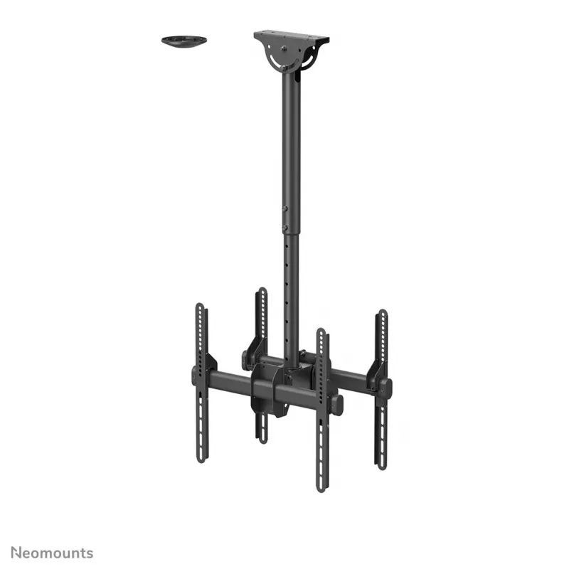 Soporte de techo para doble monitor/TV Neomounts NM-C440DBLACK 32-60