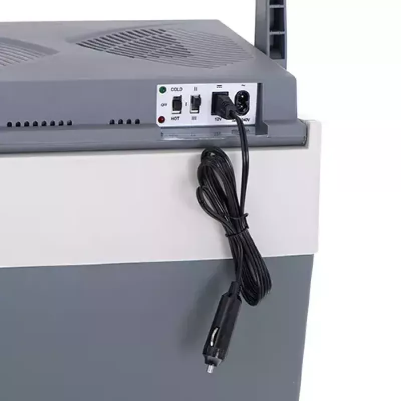Adler AD 8078 Nevera eléctrica portátil, 28 l, gris/blanco