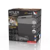 Adler AD 8078 Nevera eléctrica portátil, 28 l, gris/blanco