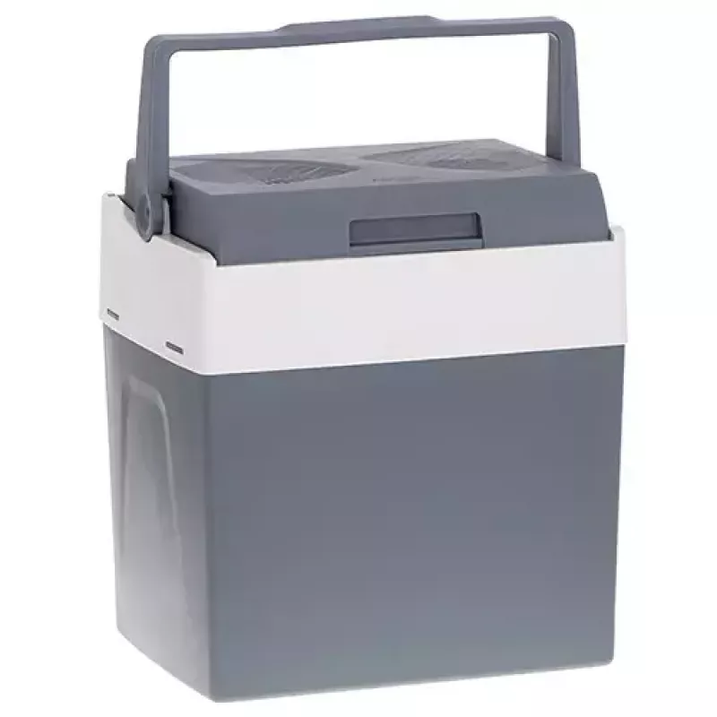 Adler AD 8078 Nevera eléctrica portátil, 28 l, gris/blanco