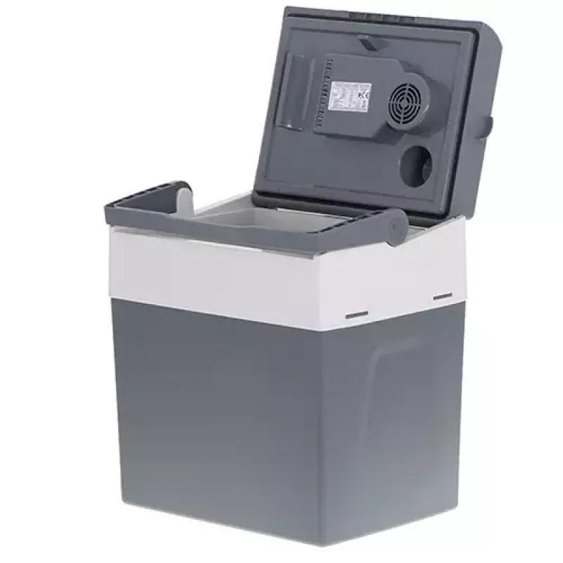 Adler AD 8078 Nevera eléctrica portátil, 28 l, gris/blanco