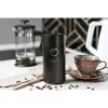 Molino de muelas Adler AD4446BS — 150 W, muelas de acero inoxidable, depósito de granos 75 g, negro