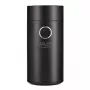 Molino de muelas Adler AD4446BS — 150 W, muelas de acero inoxidable, depósito de granos 75 g, negro