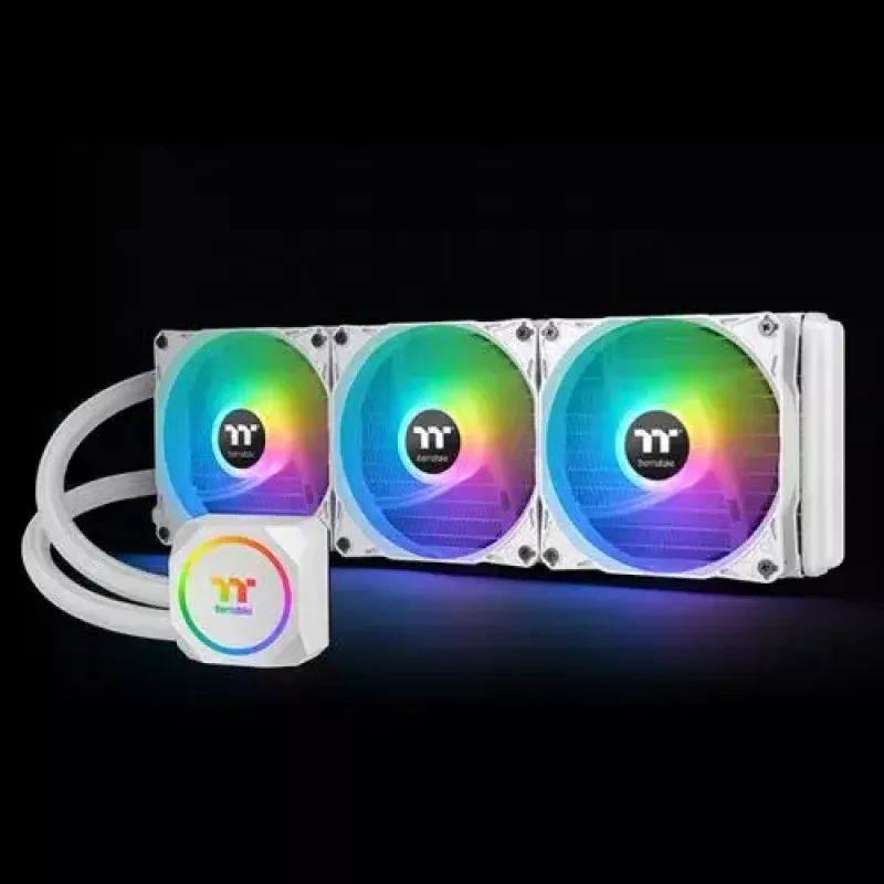 Refrigeración líquida todo en uno Thermaltake TH360 ARGB Sync Snow Edition