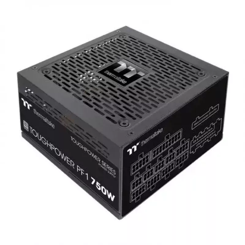 Fuente de alimentación Thermaltake Toughpower PF1 750 W 24 pines ATX ATX negra