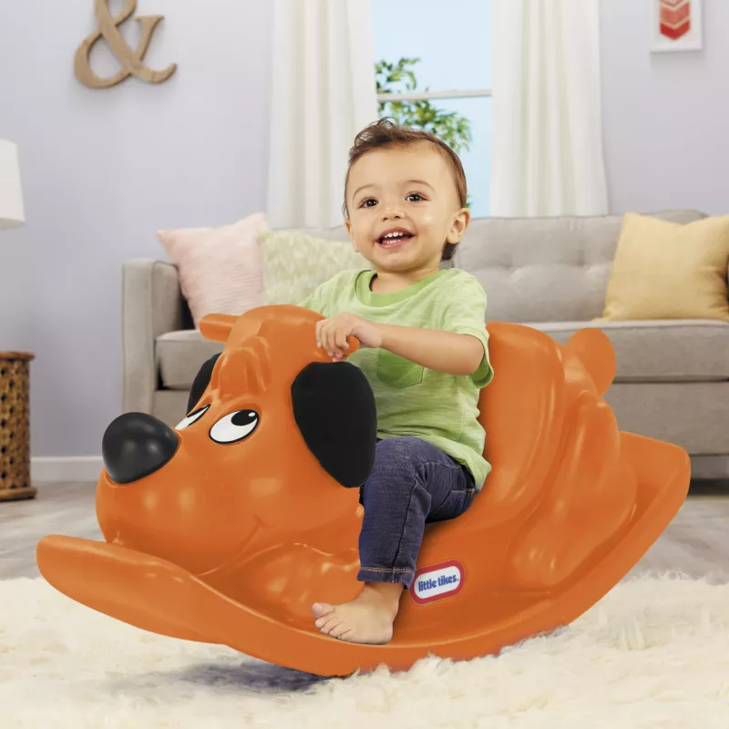 Little Tikes Perro mecedora - Naranja, Unidad, 1 año(s), Plástico, Naranja