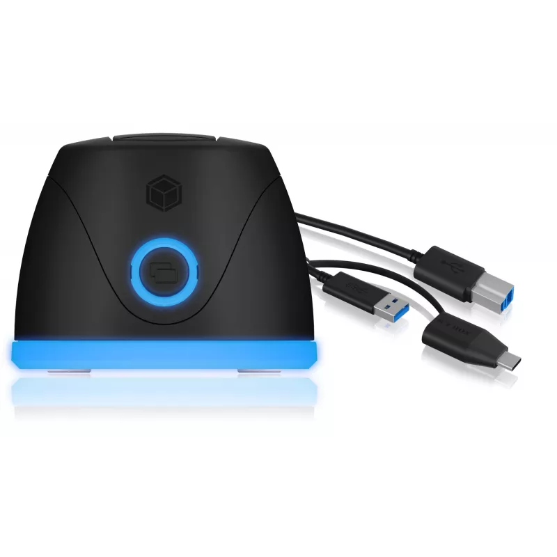 ICY BOX IB-1124L-C3 USB 3.2 Gen 1 (3.1 Gen 1) Type-B Negro