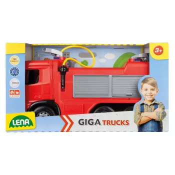 Lena GIGA TRUCKS Camión de bomberos montable Arocs, Camión de bomberos, 3 año(s), Multicolor