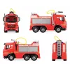 Lena GIGA TRUCKS Camión de bomberos montable Arocs, Camión de bomberos, 3 año(s), Multicolor