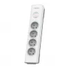 Protector contra sobretensiones Philips SPN7040WA/60 4 tomas AC 600 J 2 m Blanco