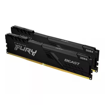Kingston Technology FURY Beast 64GB 3600MT/s DDR4 CL18 DIMM (Kit de 2) Negro