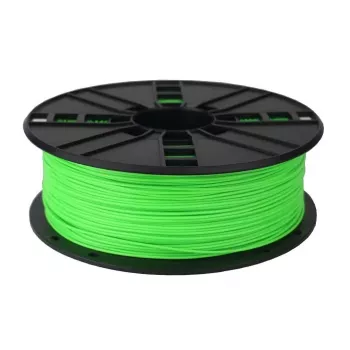 Filamento ABS GEMBIRD Verde fluorescente, 1,75 mm, 1 kg