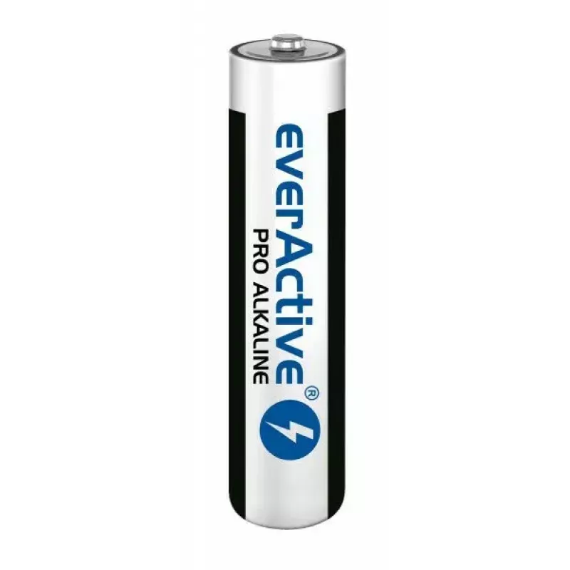 Pilas alcalinas AAA everActive LR03PRO4T — 4 uds., 1,5 V, 1250 mAh, 44,5×10,5 mm