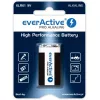 everActive EV6LR61-PRO pila alcalina de 9V 6LR61, 650 mAh, 1 ud. en blíster