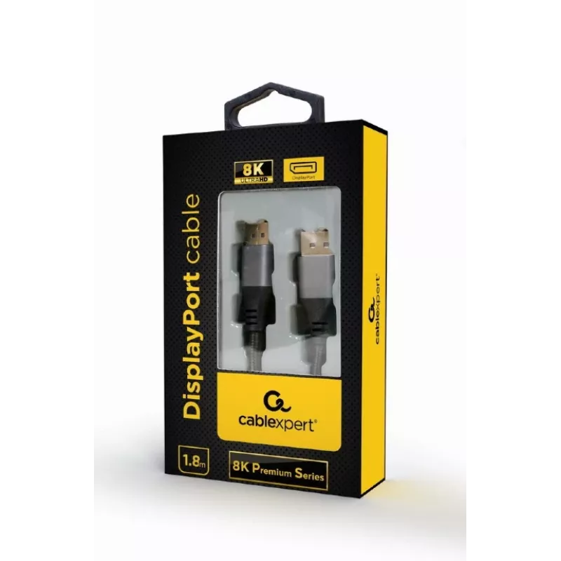 Gembird CC-DP8K-6 cable DisplayPort 8K Premium, 1,8 m, negro